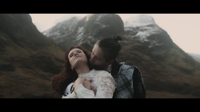 elope to scotland videography couple video
