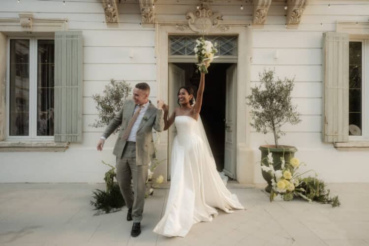 wedding in France at chateau de paon